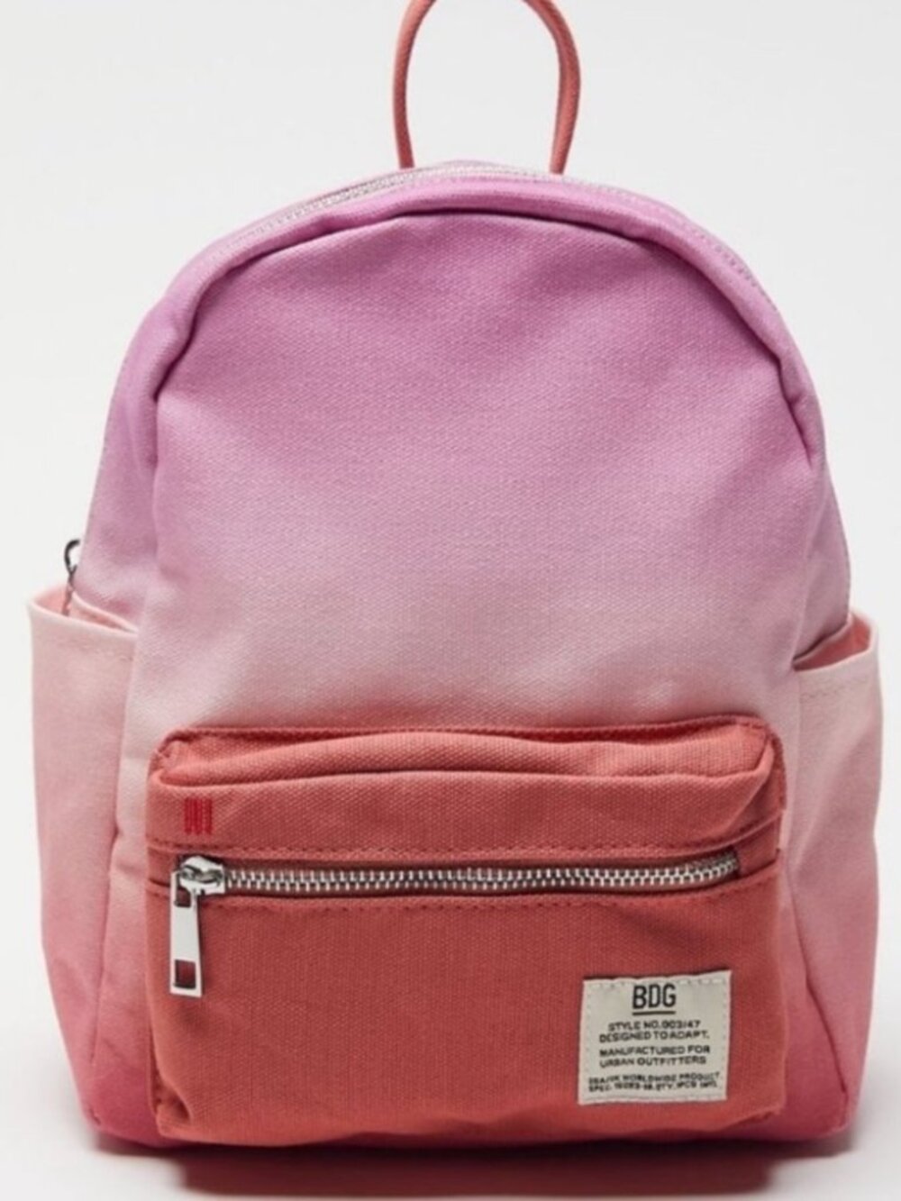Urban Outfitters BDG Mini Backpack in Pink and Purple Ombre